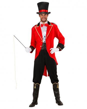 Circus Director Costume With Cylinder | Men's costume | horror-shop.com