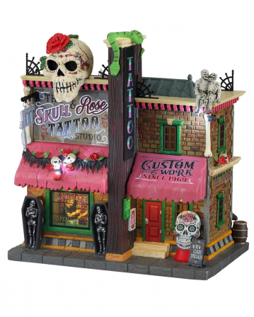 Lemax Spooky Town Iron Gate And Fence Set - Halloween Village Accessory