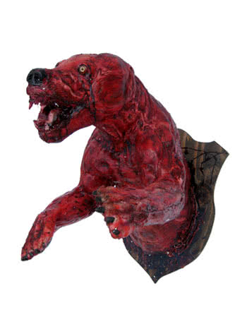 bloody bear plush