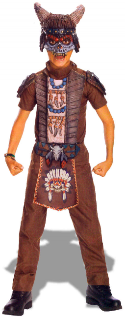 Apache Warrior Children Costume M 