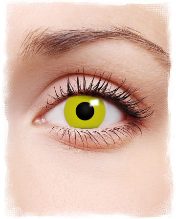 Yellow Raven Eye Contact Lenses 