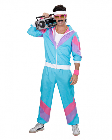 80s Jogging Suit Men Costume as carnival costume | Horror-Shop.com