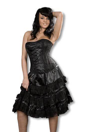 Gothic Lolita Rock mit Spitze SM 