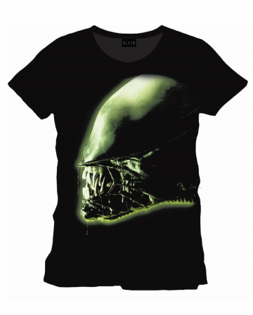 Alien Head Movie T-Shirt XXL