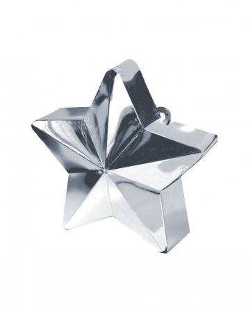 Balloon Weight Star Silver 150g 