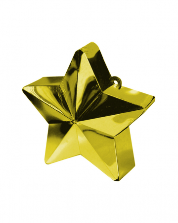 Ballongewicht Stern Gold 150g 