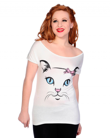 Ladies Shirt Cat M