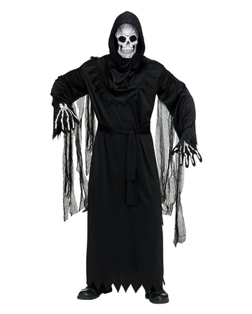 Gants Squelette Phosphorescents Halloween - Brillent Dans Le Noir, Unisexes, Taille Unique, Coton Extensible - 12