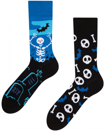 QYEHF Halloween Socken 4er Pack - Lustige Kürbis & Geister Socken Für Männer & Frauen