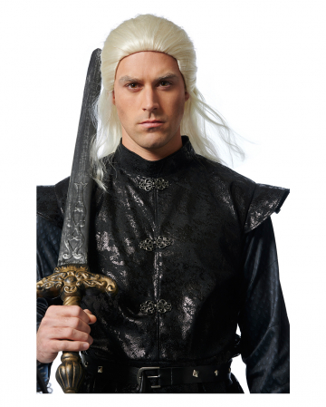 Dragon Rider Prince Wig | Medieval hairstyle | Horror-Shop.com
