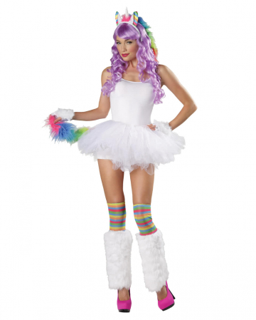 Unicorn costume set 4-piece 