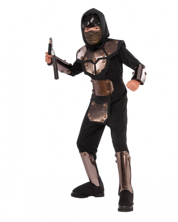 Eisernes Ninja Phantom Kinder Kostüm 