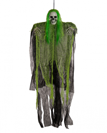 Tattered Ghost With Neon Green Hair 110cm ★ | Horror-Shop.com