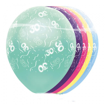 Birthday Balloons 30 