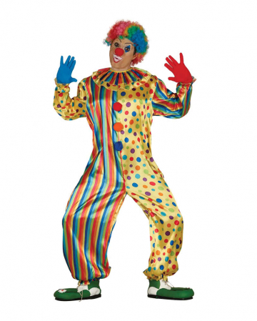 Yellow Clown Jumpsuit with points 