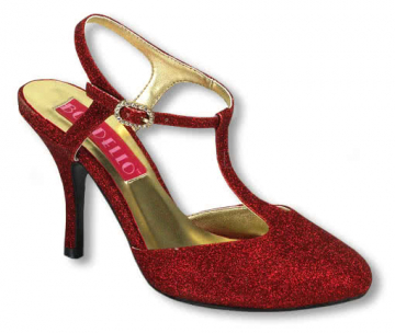 Glitter Sandals red 