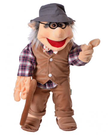 Grandfather Hand Puppet 65 Cm 