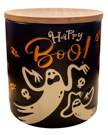 Happy Boo Halloween Container 13cm 