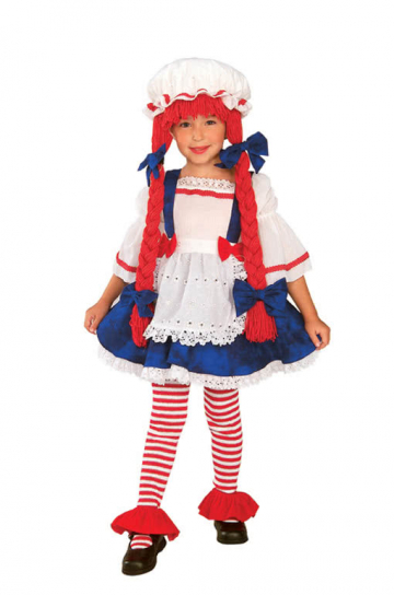 Fabric doll costume 
