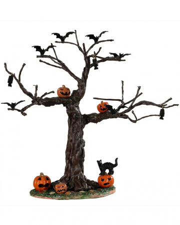 Lemax Spooky Town - Batty For Pumpkins Tree ★ | Horror-Shop.com