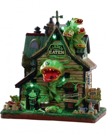 Lemax Spooky Town - Garden Of Eaten Nursery with 4,5V adapter