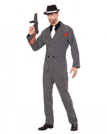 Mafiaboss Gangster Costume for 20s parties | Horror-Shop.com