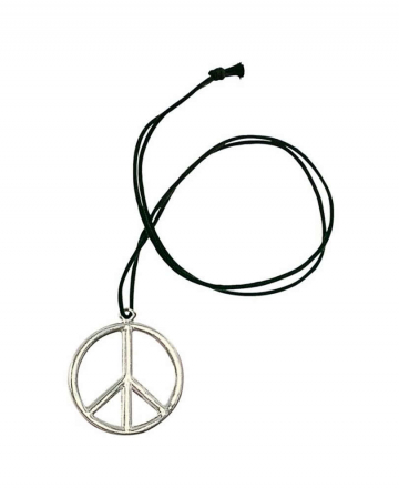 Metal Hippie Pendant Peace 