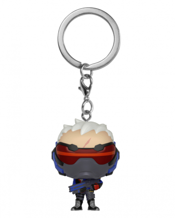 Overwatch Soldier 76 Keyring Pocket POP 