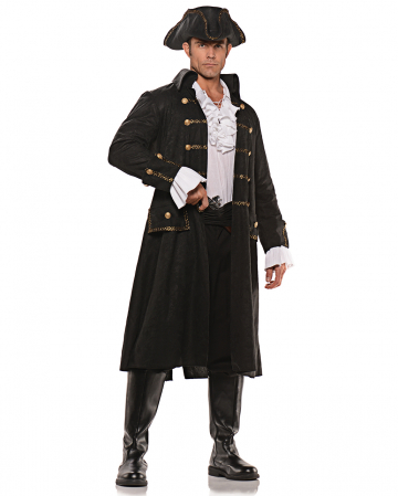 Pirate Captain Costume One Size