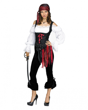 Pirate Costume Pants Black 