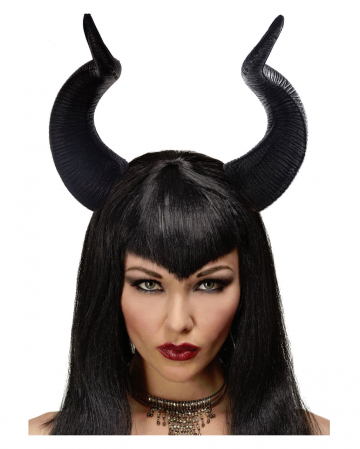 UK MALEFICENT MOVIE HORNS KIDS ADULTS FANCY DRESS UP HALLOWEEN COSPLAY COSTUME 1 