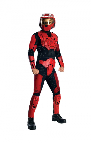 Red Spartan Costume Deluxe 