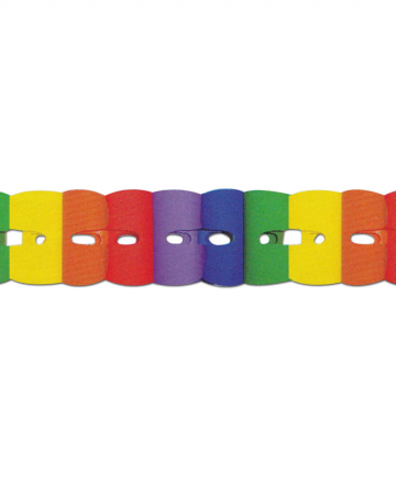 Rainbow garland 3m 