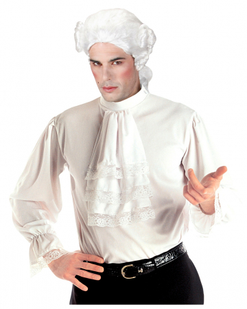 Ruffle Shirt With Jabot XL 