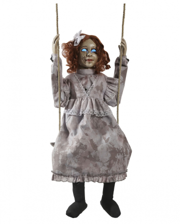 Rocking Scary Doll Animatronic 