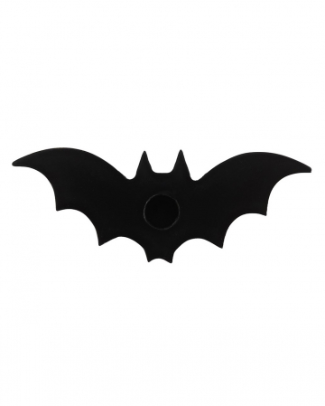 Fledermaus Kerzenständer Mit LED - Gruselige Halloween Deko Mit Sanftem Flackern