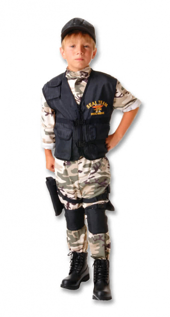 Seal Team Child Uniform Deluxe L