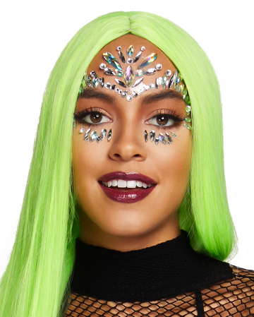 Self-adhesive Gemstones For The Face 