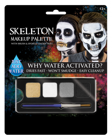 Skelett Aqua Make-Up Palette 