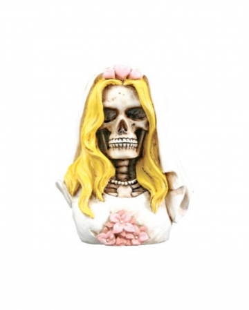 Skeleton Bride Bust 11cm 