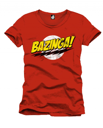 The Big Bang Theory T-Shirt Bazinga XL