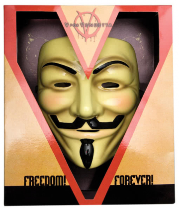 V For Vendetta Mask Deluxe Guy Fawkes Gamemaster Mask Horror Shop Com