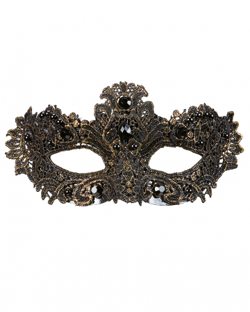 Venetian Eye Mask Noblesse Gold for carnival | Horror-Shop.com