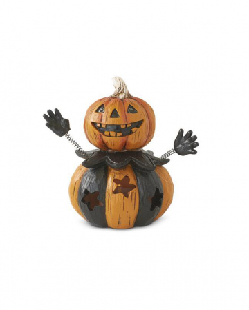 Vintage Halloween Pumpkin LED Figur 10cm 