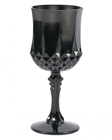 Wine Glass Diamond black 