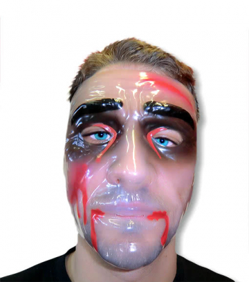 Zombie Mann Maske 