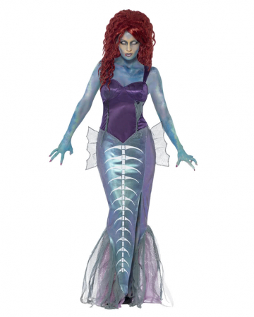Zombie Mermaid Costume As a creepy siren cover | Horror-Shop.com