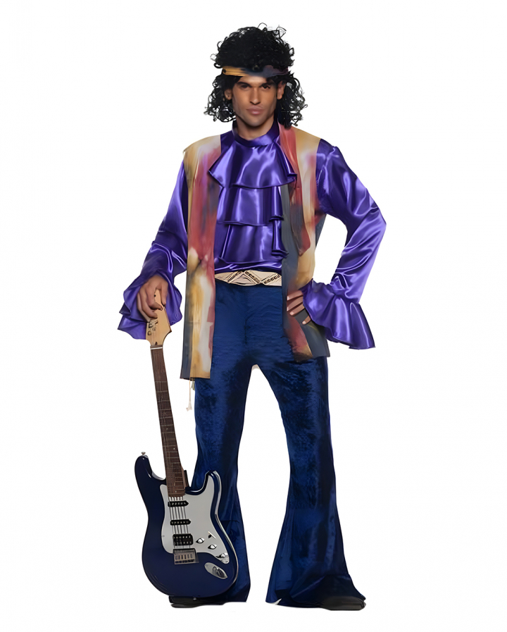 70s Rock Star Costume For Carnival & Theme Parties | Horror-Shop.com