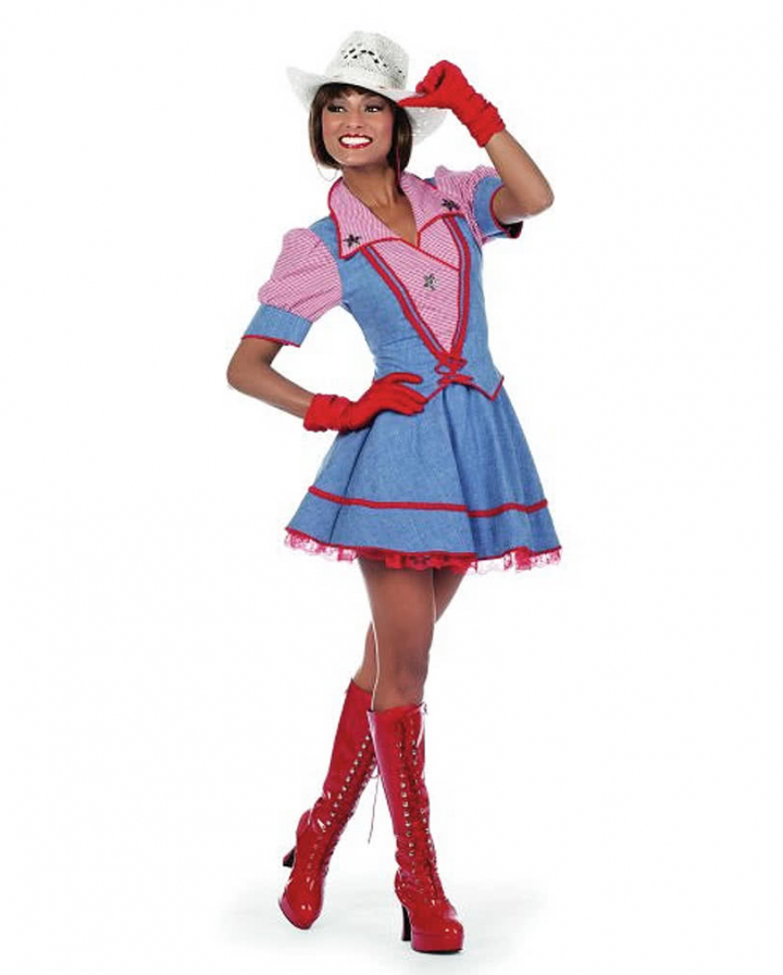 Cowgirl Costume for Women Plus Size XXL /44 Wild West costume for women in Tall Sizes horror