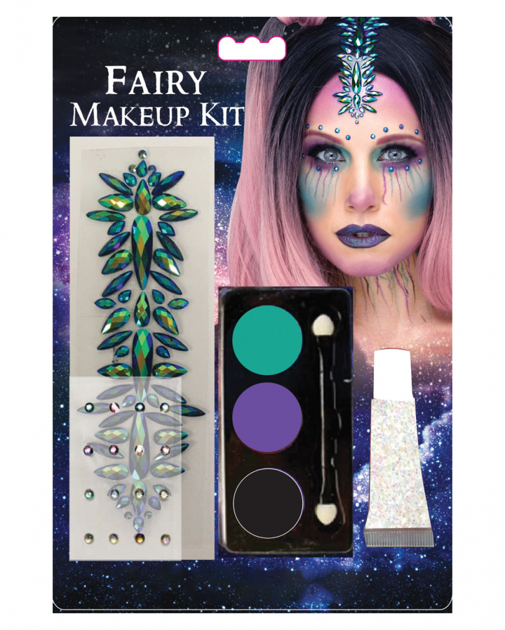 Fairy Glitter MakeUp Set for Halloween